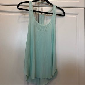 Lululemon light green tank